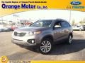 2011 Titanium Silver Kia Sorento EX V6 AWD  photo #1