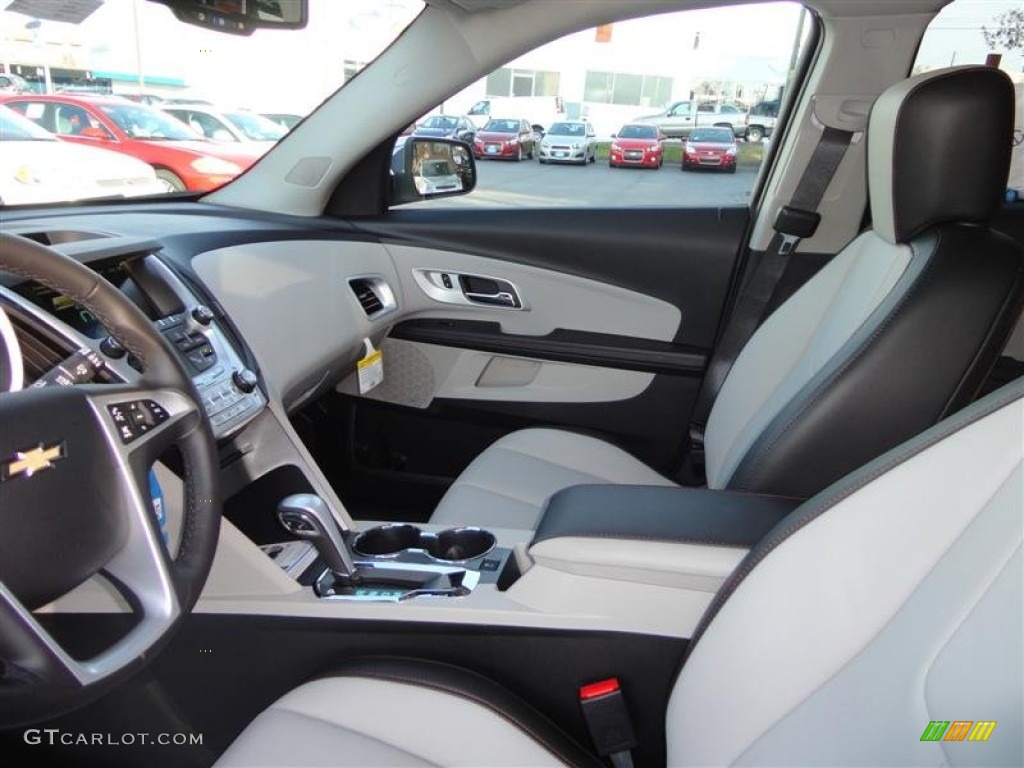 Light Titanium/Jet Black Interior 2013 Chevrolet Equinox LTZ AWD Photo #76956217