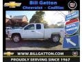 2013 Summit White Chevrolet Silverado 1500 LT Extended Cab 4x4  photo #1