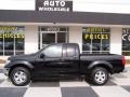 2011 Super Black Nissan Frontier SV V6 King Cab  photo #1