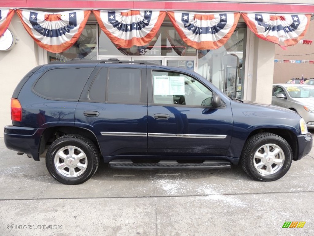 Midnight Blue Metallic 2007 GMC Envoy SLE 4x4 Exterior Photo #76956922