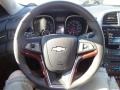Jet Black 2013 Chevrolet Malibu LTZ Steering Wheel
