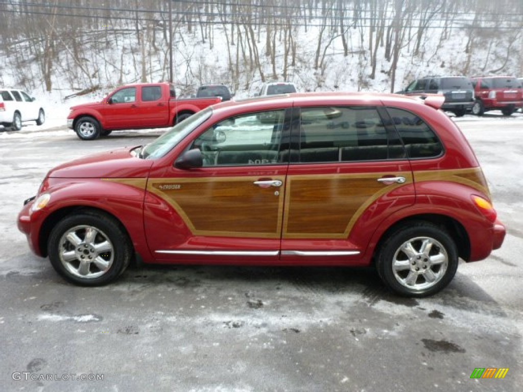 Inferno Red Crystal Pearl 2005 Chrysler PT Cruiser Limited Turbo Exterior Photo #76957600