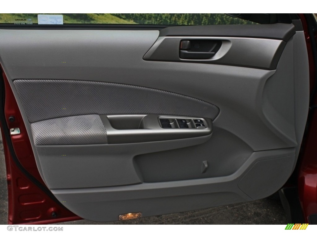 2010 Subaru Forester 2.5 X Premium Platinum Door Panel Photo #76958322