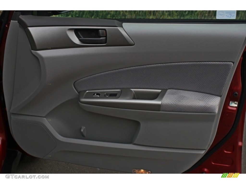 2010 Subaru Forester 2.5 X Premium Platinum Door Panel Photo #76958353