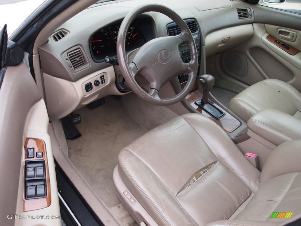 1997 ES 300 - Diamond White Pearl / Ivory photo #11