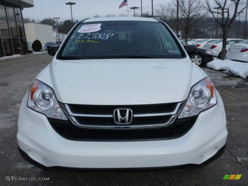 2011 CR-V SE 4WD - Taffeta White / Gray photo #8