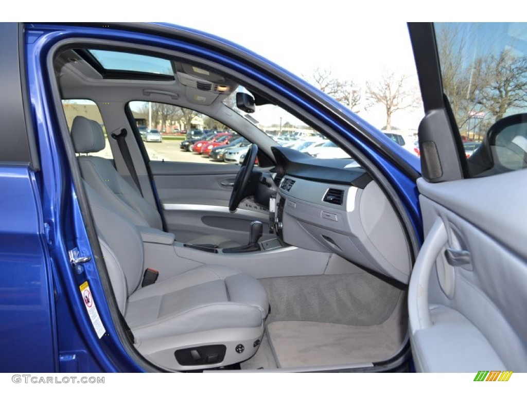 2007 3 Series 328i Sedan - Montego Blue Metallic / Grey photo #10