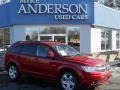 2010 Inferno Red Crystal Pearl Coat Dodge Journey SXT AWD  photo #1