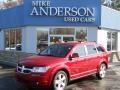 2010 Inferno Red Crystal Pearl Coat Dodge Journey SXT AWD  photo #3
