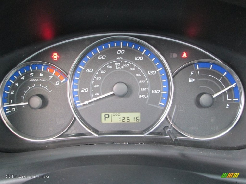 2012 Subaru Forester 2.5 X Limited Gauges Photo #76960647