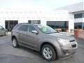 2010 Mocha Steel Metallic Chevrolet Equinox LT AWD  photo #1