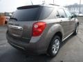 2010 Mocha Steel Metallic Chevrolet Equinox LT AWD  photo #3