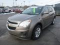 Mocha Steel Metallic 2010 Chevrolet Equinox LT AWD Exterior