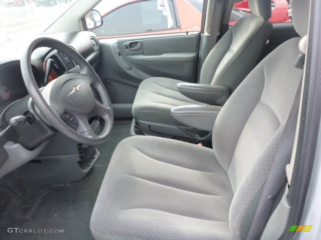 Medium Slate Gray Interior 2005 Chrysler Town & Country LX Photo #76961154