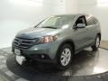 2012 Opal Sage Metallic Honda CR-V EX 4WD  photo #3