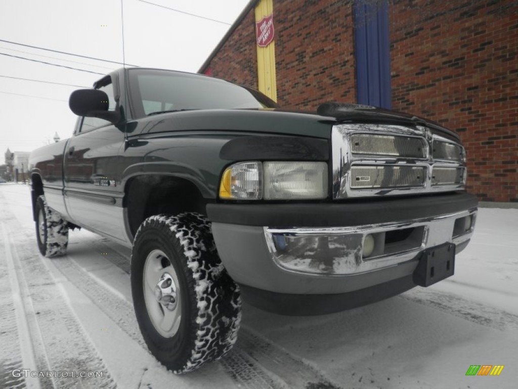 Forest Green Pearl Dodge Ram 1500