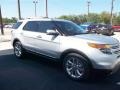 2013 Ingot Silver Metallic Ford Explorer Limited  photo #10