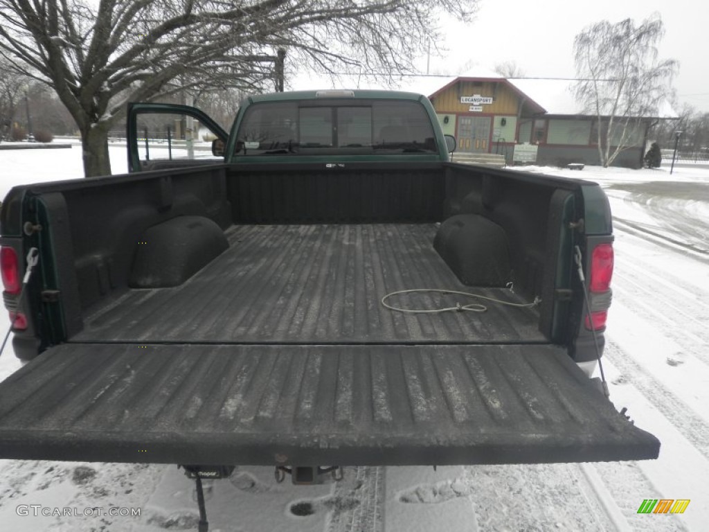 2001 Ram 1500 SLT Regular Cab 4x4 - Forest Green Pearl / Mist Gray photo #11
