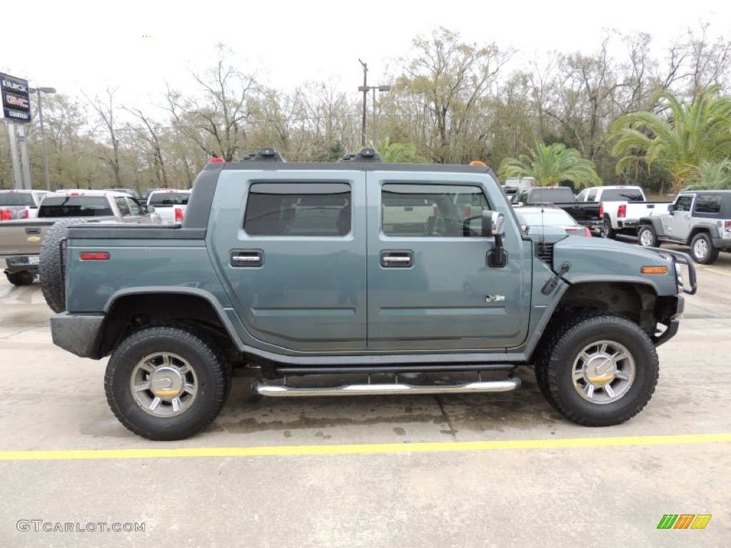 2005 H2 SUT - Stealth Gray Metallic / Ebony Black photo #4