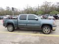 Stealth Gray Metallic 2009 GMC Sierra 1500 SLE Crew Cab Exterior