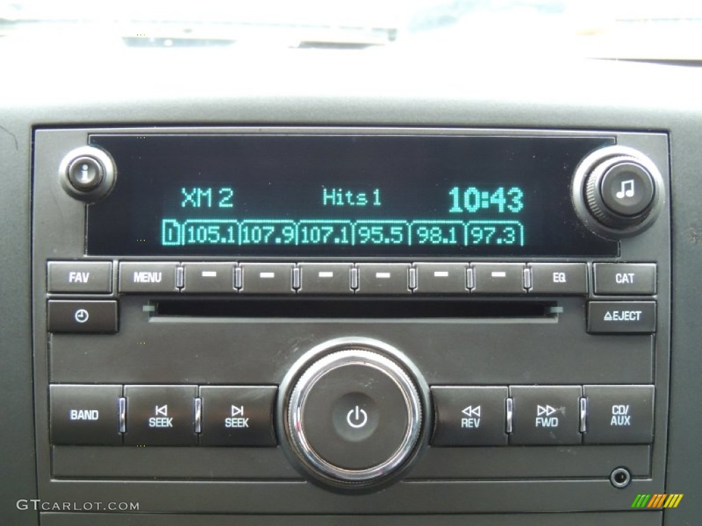 2009 GMC Sierra 1500 SLE Crew Cab Audio System Photo #76964537