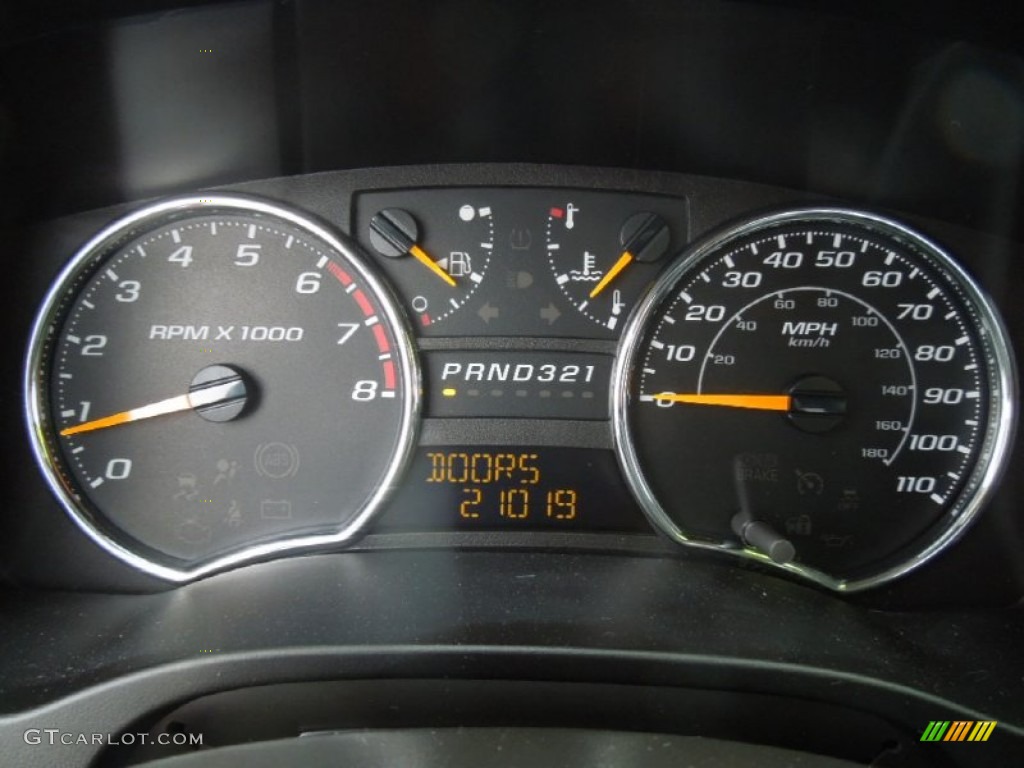 2012 GMC Canyon SLE Extended Cab Gauges Photos