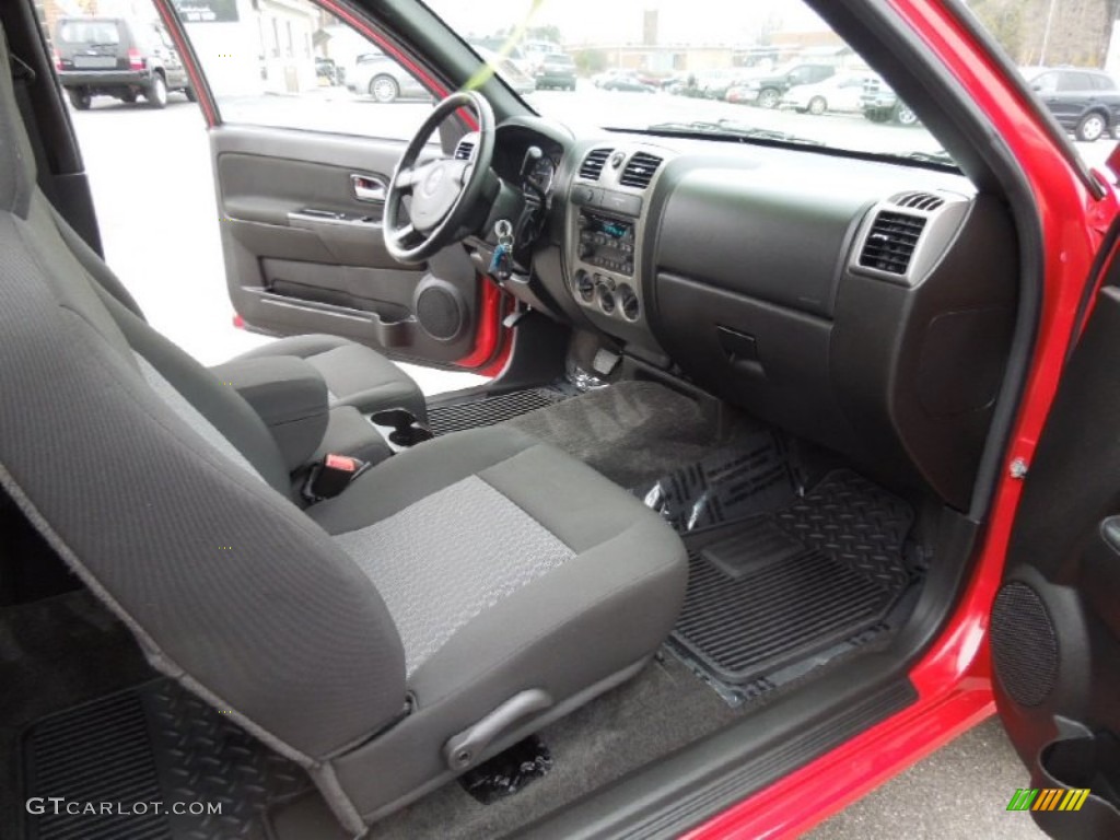 Ebony Interior 2012 GMC Canyon SLE Extended Cab Photo #76965389
