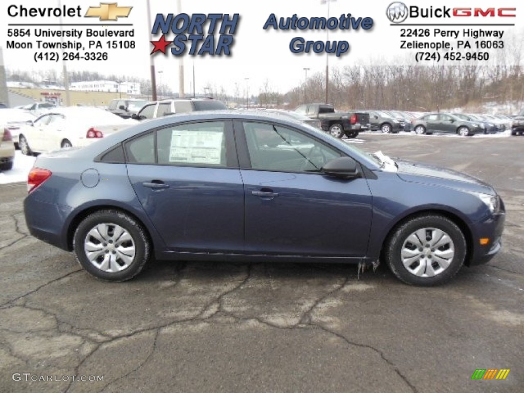 2013 Cruze LS - Atlantis Blue Metallic / Jet Black/Medium Titanium photo #1