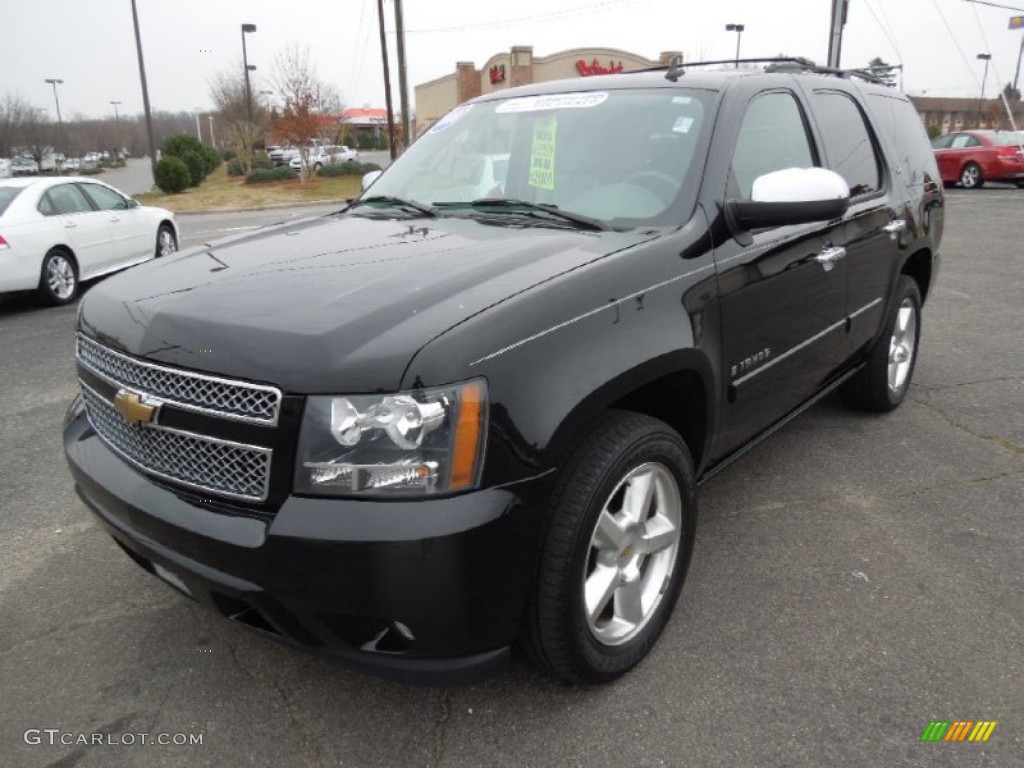 2008 Tahoe LTZ - Black / Light Titanium/Dark Titanium photo #2