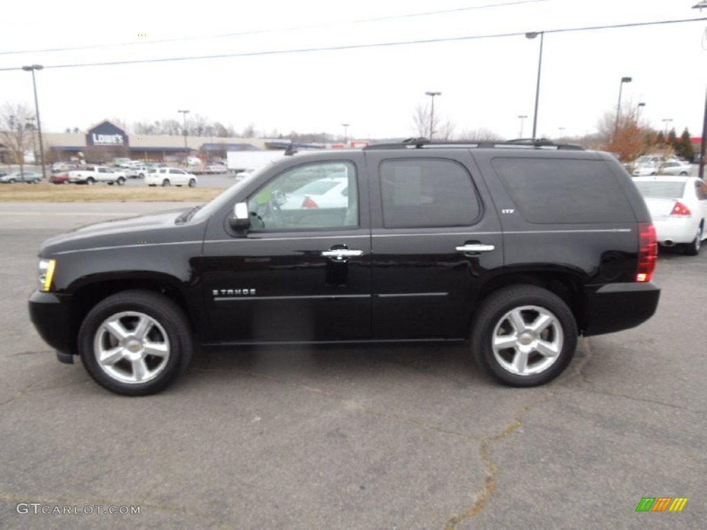 2008 Tahoe LTZ - Black / Light Titanium/Dark Titanium photo #3