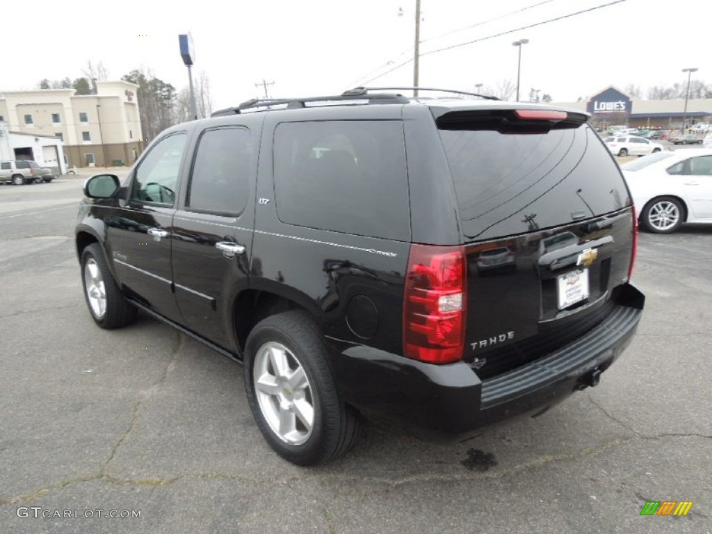 2008 Tahoe LTZ - Black / Light Titanium/Dark Titanium photo #4