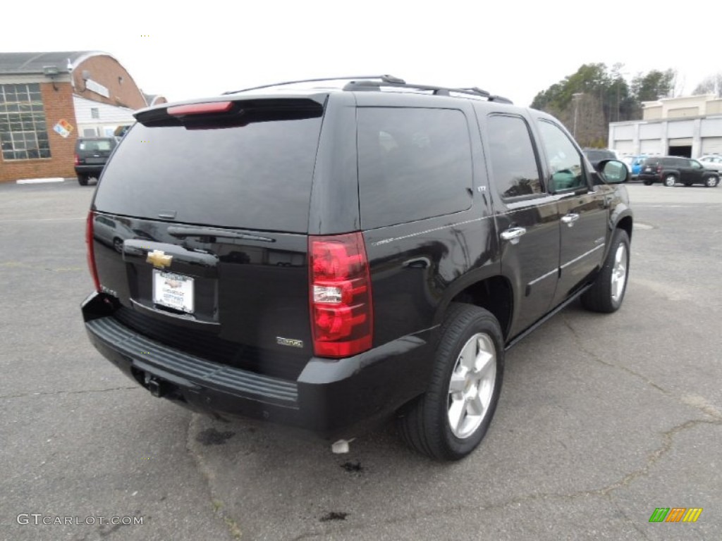 2008 Tahoe LTZ - Black / Light Titanium/Dark Titanium photo #5