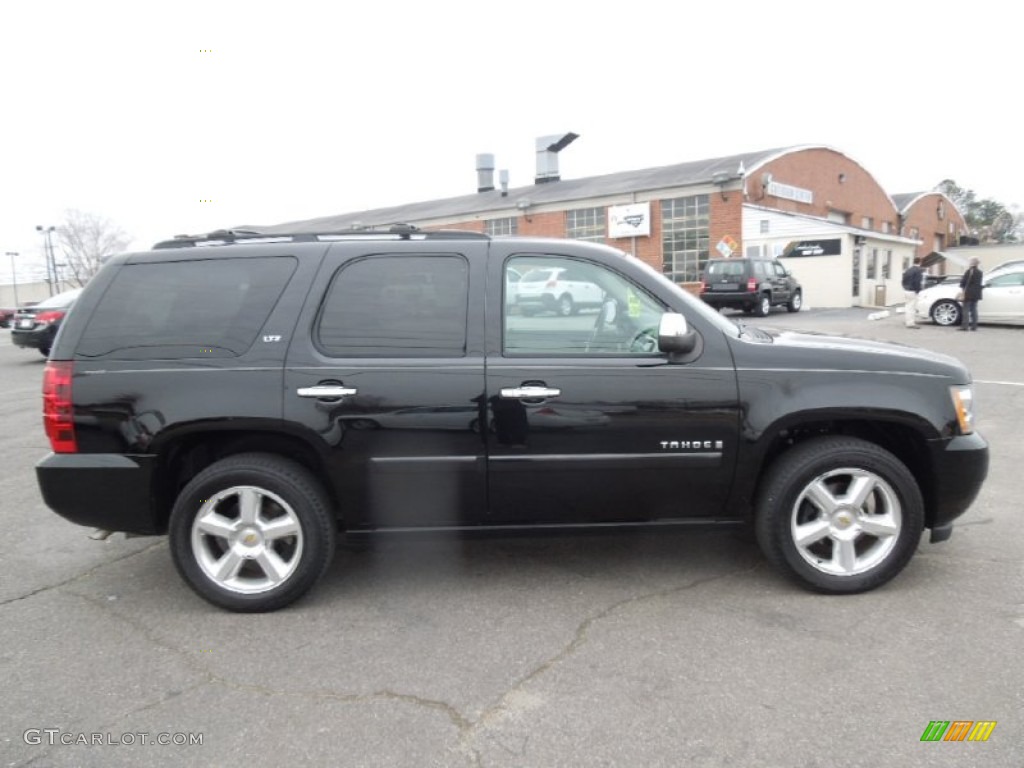 2008 Tahoe LTZ - Black / Light Titanium/Dark Titanium photo #6