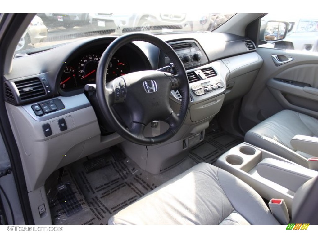 Gray Interior 2010 Honda Odyssey EX-L Photo #76966243