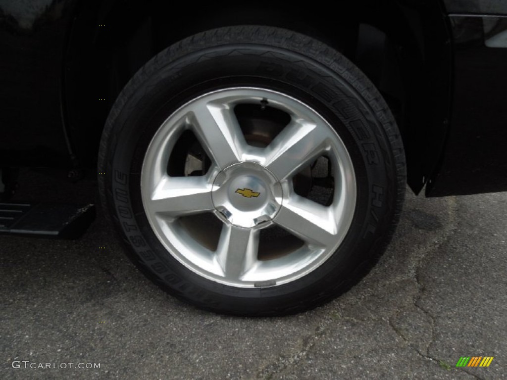 2008 Tahoe LTZ - Black / Light Titanium/Dark Titanium photo #18
