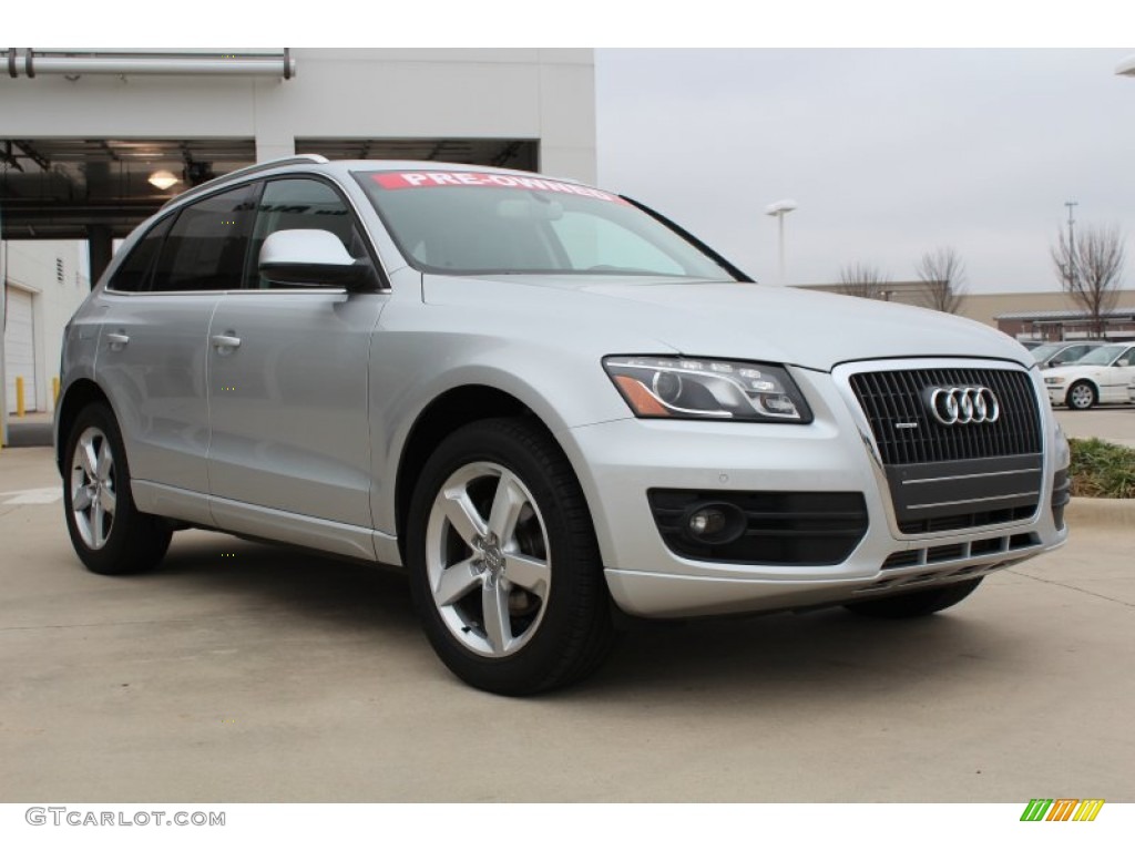 Ice Silver Metallic 2011 Audi Q5 2.0T quattro Exterior Photo #76966691