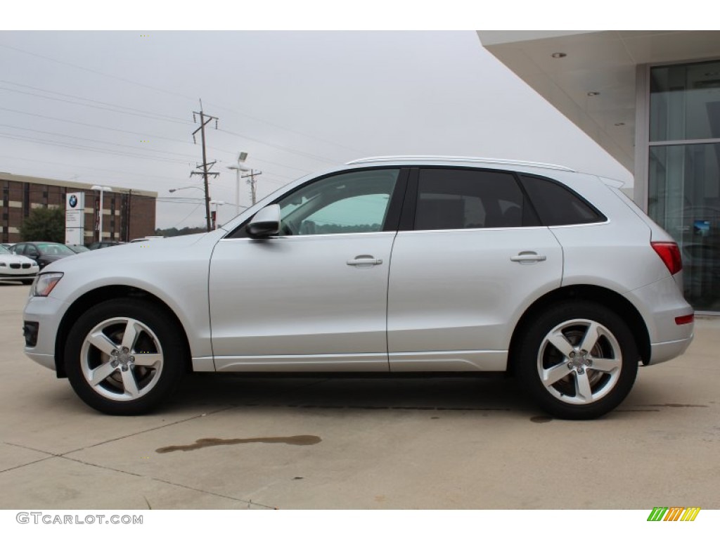 Ice Silver Metallic 2011 Audi Q5 2.0T quattro Exterior Photo #76966755