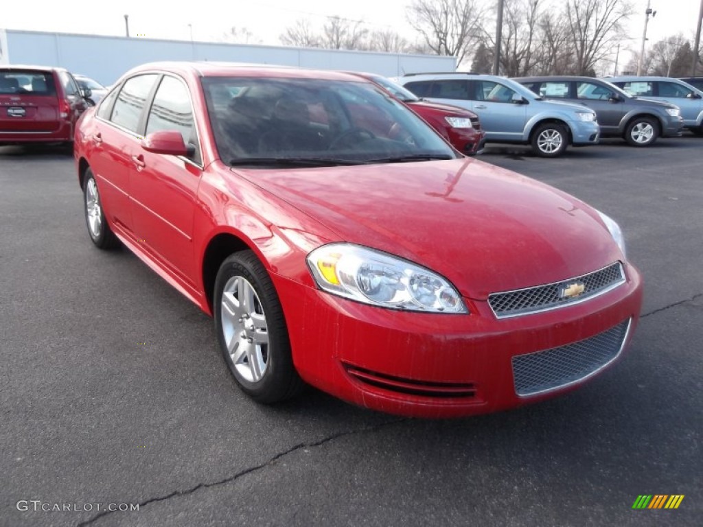 Victory Red 2012 Chevrolet Impala LT Exterior Photo #76967084