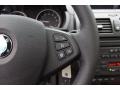 2010 BMW X3 Saddle Brown Interior Controls Photo