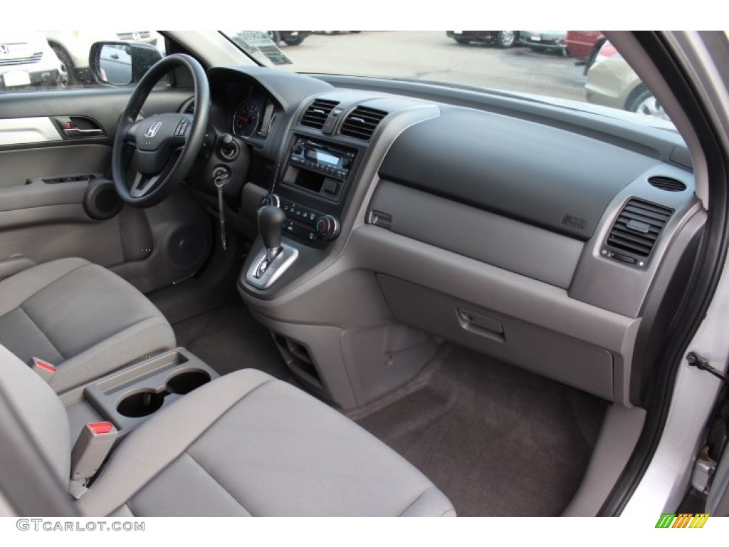 2010 CR-V LX AWD - Alabaster Silver Metallic / Gray photo #21