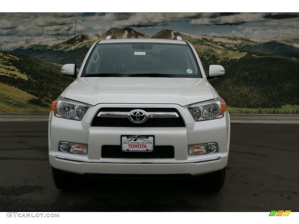 2013 4Runner SR5 4x4 - Blizzard White Pearl / Graphite photo #3