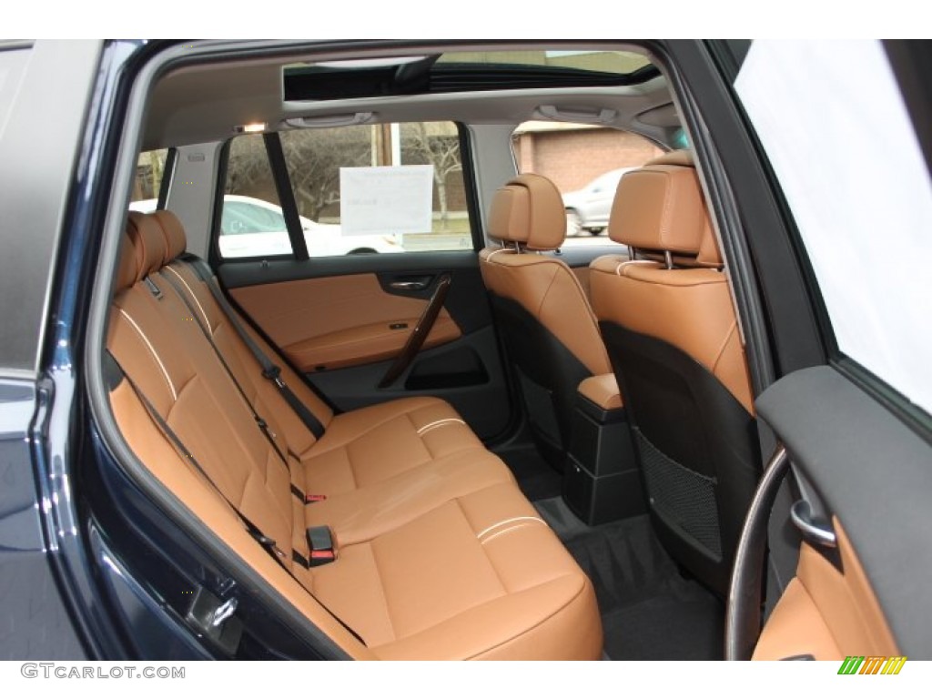 Saddle Brown Interior 2010 BMW X3 xDrive30i Photo #76967717