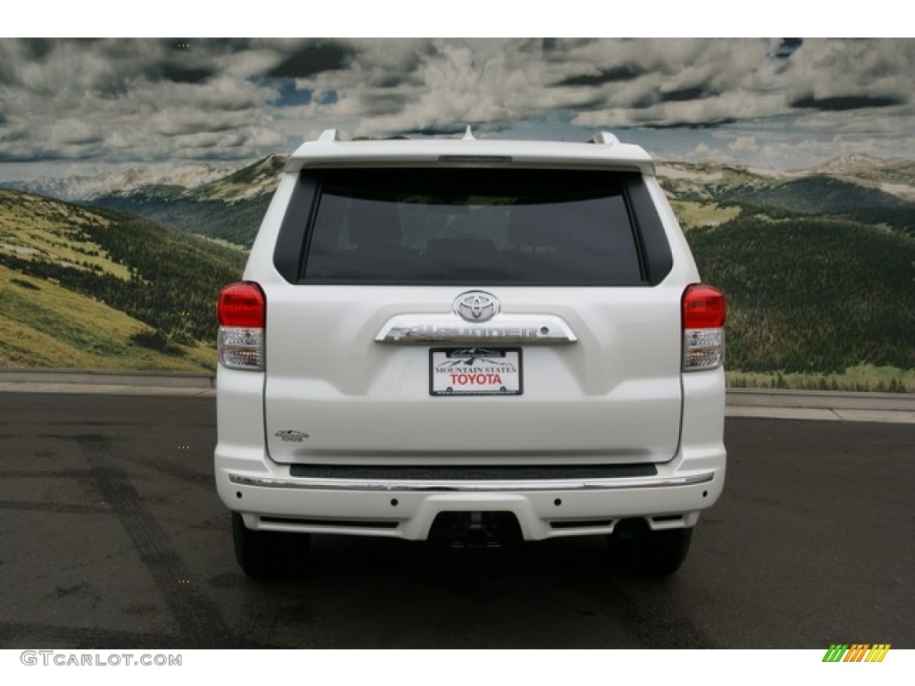 2013 4Runner SR5 4x4 - Blizzard White Pearl / Graphite photo #4