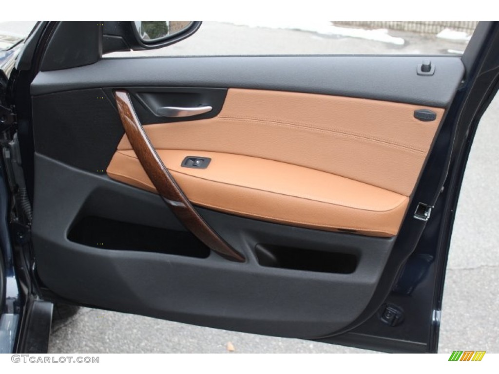 2010 BMW X3 xDrive30i Saddle Brown Door Panel Photo #76967737