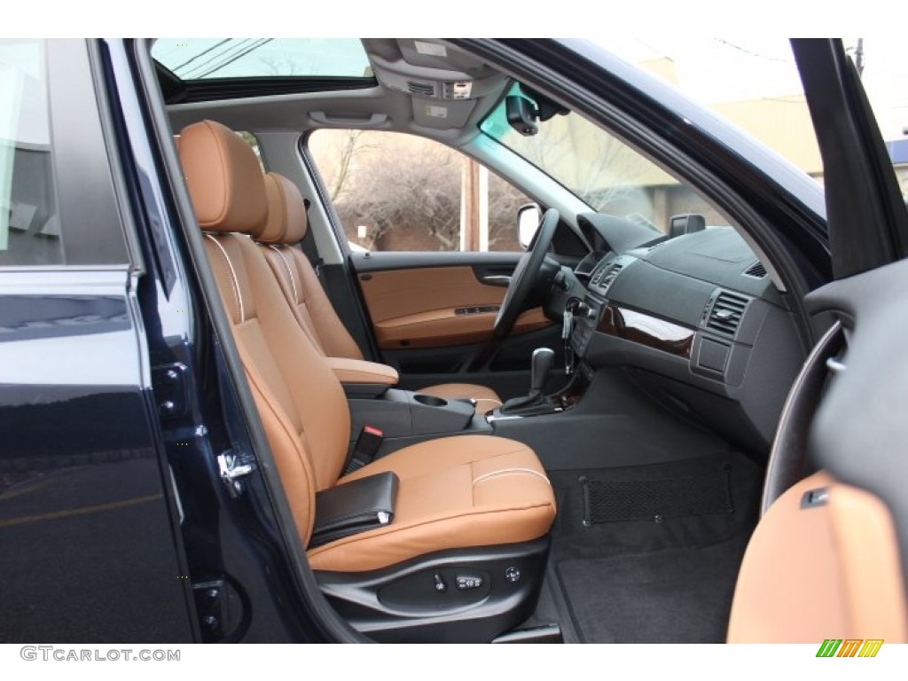 Saddle Brown Interior 2010 BMW X3 xDrive30i Photo #76967782