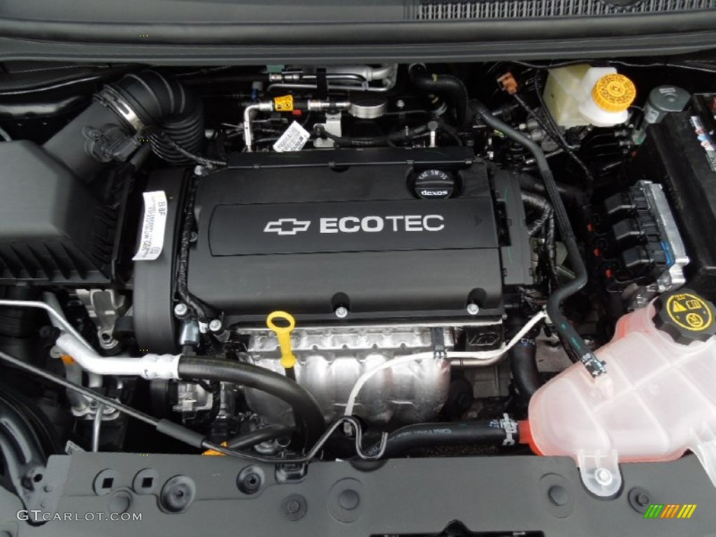 2013 Chevrolet Sonic LT Sedan 1.8 Liter DOHC 16-Valve ECOTEC 4 Cylinder Engine Photo #76968211