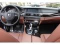 Cinnamon Brown 2012 BMW 5 Series 535i xDrive Sedan Dashboard