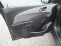 Jet Black/Dark Titanium Door Panel Photo for 2013 Chevrolet Sonic #76968943