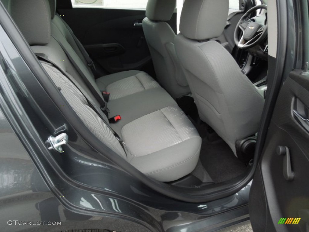 Jet Black/Dark Titanium Interior 2013 Chevrolet Sonic LS Hatch Photo #76969165
